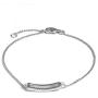 VANAXIN Platinum Plated 925 Sterling Silver Round Cut Cubic Zirconia Tennis Bracelet Bridesmaid Bracelets for Women 7.5