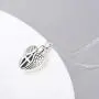ACJFA 925 Sterling Silver Angel Wings Cremation Jewelry Ash Necklaces Keepsake Memorial Urns Pendant Necklace