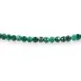 NirvanaIN Natural Malachite Gemstone Necklace with sterling silver for her, Birthday & Christmas gift NirvanaIN Natural Malachite Gemstone Necklace with sterling silver for her, Birthday & Christmas gift