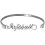 Stainless Steel Softball Bracelet | Softball Jewelry by ChalkTalk Sports Stainless Steel Softball Bracelet | Softball Jewelry by ChalkTalk Sports