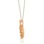 Gin & Grace 10K Rose Gold Genuine Pink Morganite Gemstone Pendant Necklace for Women Gin & Grace 10K Rose Gold Genuine Pink Morganite Gemstone Pendant Necklace for Women