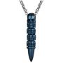 Skull Bullet Necklace/Skull Feather Necklace/Skull Necklace, Stainless Steel Gothic Punk Statement Jewelry for Men/Women, Come Gift Box