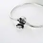 LONAGO Jewelry Moments Daisy Flower Snake Chain Charm 925 Sterling Silver Blue Crystal Bracelet Fit Pandora Charm Birthday Gift for Women Mom LONAGO Jewelry Moments Daisy Flower Snake Chain Charm 925 Sterling Silver Blue Crystal Bracelet Fit Pandora Charm Birthday Gift for Women Mom