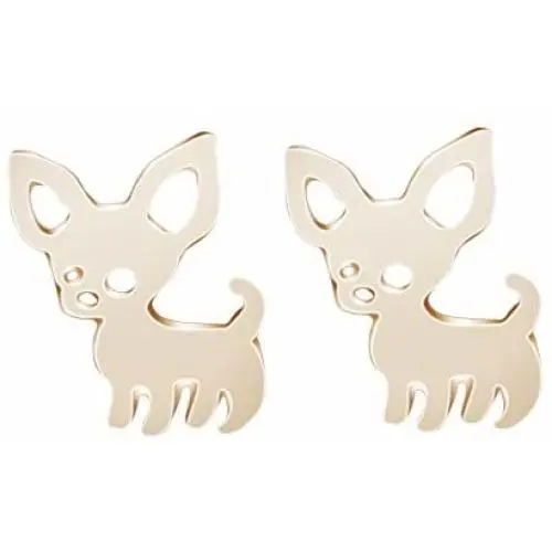 Chengxun Cute Chihuahua Stud Earrings Chengxun Cute Chihuahua Stud Earrings
