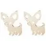 Chengxun Cute Chihuahua Stud Earrings Chengxun Cute Chihuahua Stud Earrings