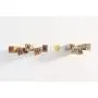 Opal Necklace by Alcheri | Oval Natural Opal Triplet Gold or Sterling Silver Necklace for Women, 18''