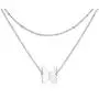 Butterfly Necklaces Layered for Women, Silver Dainty Butterfly Charm Gifts Birthday Anniversary, Stainless Steel Dainty Pendant with Adjustable Chains for Girls Boys