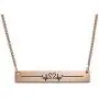 MyNameNecklace Personalized Bar with Heart Beat Cardiogram Engraved Necklace - Custom Name Jewelry Valentines Day Love Gift for Her MyNameNecklace Personalized Bar with Heart Beat Cardiogram Engraved Necklace - Custom Name Jewelry Valentines Day Love Gift for Her