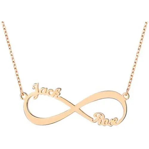 U7 Personalized Name Necklace for Mother or Couple 18K Gold Plated Script Nameplate Jewelry Custom Any Name/Birth Year Pendant Choker for for Women Teen Girls, Length 16 Inch U7 Personalized Name Necklace for Mother or Couple 18K Gold Plated Script Nameplate Jewelry Custom Any Name/Birth Year Pendant Choker for for Women Teen Girls, Length 16 Inch
