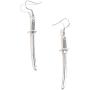 coadipress Vintage Katana Knife Dangle Drop Earrings for Women Girls Personalized Creative Funny Punk Cool Silver Retro Statement Earrings