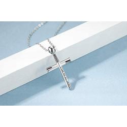 S925 Sterling Silver Baseball Faith Inspirational Pendant Necklace for Women Men