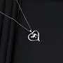 FAADBUK Moose Jewelry I Moose You Long Distance Relationship Gift Moose Charm Necklace for Women Girls Going Away Gift BFF Gift