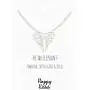Happy Kisses Origami Elephant Necklace – Geometric Elephant Pendant – Message Card - Kids & Women
