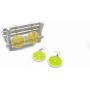 Lemon Acrylic Dangle Earrings Fruit Earrings For Women Girls