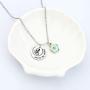 FUSTMW Ohana Necklace You’re My Ohana Pendant Hibiscus Flower Necklace Gifts for Family Best Friends