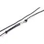 Heavstjer Fashion White Alloy Shark Tail Hook Colorful Rope Link Bracelet