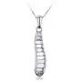 Purple Finch Opalescence Necklace with Swarovski Elements Austrian Crystal and Silver Plated Chain