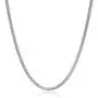 Sterling Silver 2.00mm Popcorn Flex Rhodium Plated Chain Sterling Silver 2.00mm Popcorn Flex Rhodium Plated Chain