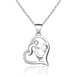 FAADBUK Maternity Necklace Pregnancy Gift Mother-to-be Jewelry Pregnant Gift Expectant Mom Necklace for Mothers Day