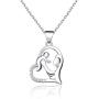 FAADBUK Maternity Necklace Pregnancy Gift Mother-to-be Jewelry Pregnant Gift Expectant Mom Necklace for Mothers Day