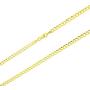 Nuragold 10k Yellow Gold 3mm Solid Cuban Curb Link Chain Pendant Necklace, Mens Womens Lobster Lock 16'' 18'' 20'' 22'' 24'' 26'' 28'' 30''
