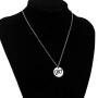 CENWA Bisexual Pendant Necklace Proud Symbolic LGBT Jewelry Gay Pride Bisexual Pride Necklace LGBT Pride Gift