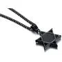 Mealguet Jewelry Stainless Steel Star of David Cubic Zirconia Hexagram Masonic Freemason Pendant Necklace for Men,24'' Chain Mealguet Jewelry Stainless Steel Star of David Cubic Zirconia Hexagram Masonic Freemason Pendant Necklace for Men,24'' Chain