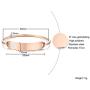 Free Custom Engraving Stainless Steel Catch Hook Oval Fit Medical Alert ID Bangle Bracelet