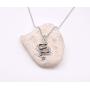 Gold Snake Pendant Necklace 16 Inch