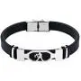 NC Leather Bracelet for Women Mens, Stainless Steel Friendship Teen Girls Bracelets of Charm Couples 12 Constellations Black Bracelet Jewelry NC Leather Bracelet for Women Mens, Stainless Steel Friendship Teen Girls Bracelets of Charm Couples 12 Constellations Black Bracelet Jewelry