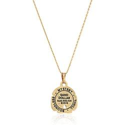 Alex and Ani Sand Dollar II En Chain Necklace