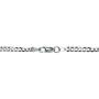 Sterling Silver Italian 2.5mm Diamond-Cut Cuban Curb Link Chain Necklace for Men Women