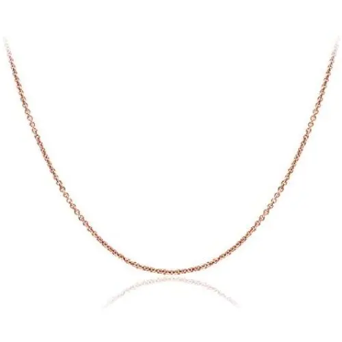 Michael Zweig Sterling Silver Rolo Chain 1.0mm Thick with Spring Ring Italy Tag