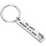 PENQI Sloth Jewelry Sloth Gifts My Spirit Animal is a Sloth Key Ring Sloth Lover Gift Animal Lover Jewelry Gift for Women Girl