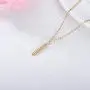 14K Solid Gold Bar Necklace for Women, 0.15 Carat (ctw) Natural Diamond Gold Tiny Stick Bar Pendant Necklace Jewelry for Her, Girls 16''-18'' (F, SI2-I1) 14K Solid Gold Bar Necklace for Women, 0.15 Carat (ctw) Natural Diamond Gold Tiny Stick Bar Pendant Necklace Jewelry for Her, Girls 16''-18'' (F, SI2-I1)