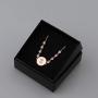 WUSUANED Rose Gold Initial Bracelet Letter Bracelet Adjustable Chain Bracelet Personalized Jewelry For Women Girls