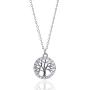 Fadilo 925 Sterling Silver Necklaces Personalized Pendant Necklaces for Women Jewelry Gift for Women Daisy/Star Moon/Cross/Tree of Life Dainty Pendant