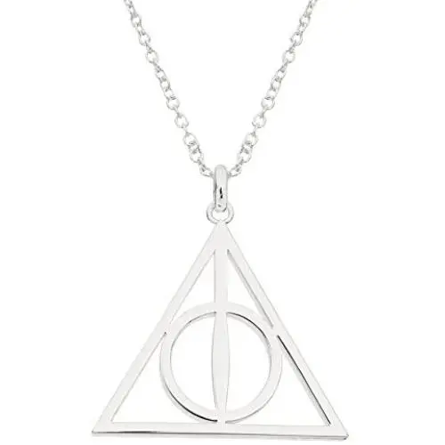 HARRY POTTER Womens Silver Plate Deathly Hallows, No Color, Size No Size HARRY POTTER Womens Silver Plate Deathly Hallows, No Color, Size No Size