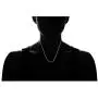 14K Solid Yellow Gold 1.8mm Cuban Curb Link Chain Necklace- Made in Italy- lobster claw clasp