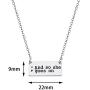 KUIYAI My Story Isnt Over Yet Inspired Necklace Keychain Depression Awareness Semicolon Jewelry