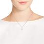 Fashion Fish Bone Skeleton .925 Sterling Silver Pendant Necklace