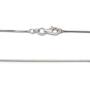 925 Sterling Silver 1MM or 1.6MM 8 Sided Italian Snake Chain - Italian Necklace For Women - Lobster Claw Clasp