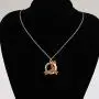 LBSBO Childhood Cancer Awareness Ribbon Clip-on Charm/Necklace Childhood Cancer Support Jewelry