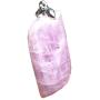 DUOVEKT Kunzite Pendant,Natural Purple Kunzite Stone Jewelry for Women Man Silver Crystal Cat Eye 36x15x7mm Beads Gemstone AAAAA
