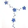 Faship Gorgeous CZ Crystal Floral Necklace Earrings Set Faship Gorgeous CZ Crystal Floral Necklace Earrings Set