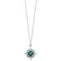 Boma Jewelry Sterling Silver Filigree Turquoise Flower Pendant Necklace, 18 Inches Boma Jewelry Sterling Silver Filigree Turquoise Flower Pendant Necklace, 18 Inches
