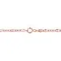 Kooljewelry 14k Rose Gold Figaro Link Chain Necklace (14, 16, 18, 20, 22, 24, 26, 30 or 36 inch) Kooljewelry 14k Rose Gold Figaro Link Chain Necklace (14, 16, 18, 20, 22, 24, 26, 30 or 36 inch)