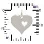 Sterling Silver Remembrance Charm Bracelet • Missing You, A Piece of My Heart is in Heaven • Gift for Loss of Loved One