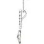 Vaarya 14K White Gold Diamond Halo Stick Pendant Necklace (1/2 Ct tw, AGS Certified GH+/SI2-I1+) Vaarya 14K White Gold Diamond Halo Stick Pendant Necklace (1/2 Ct tw, AGS Certified GH+/SI2-I1+)