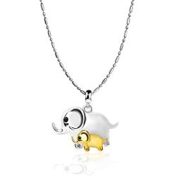 COTO Lovely Cute Jewelry Gift 925 Sterling Silver Lucky Elephant Dangle Charm Fit Necklace Bracelet